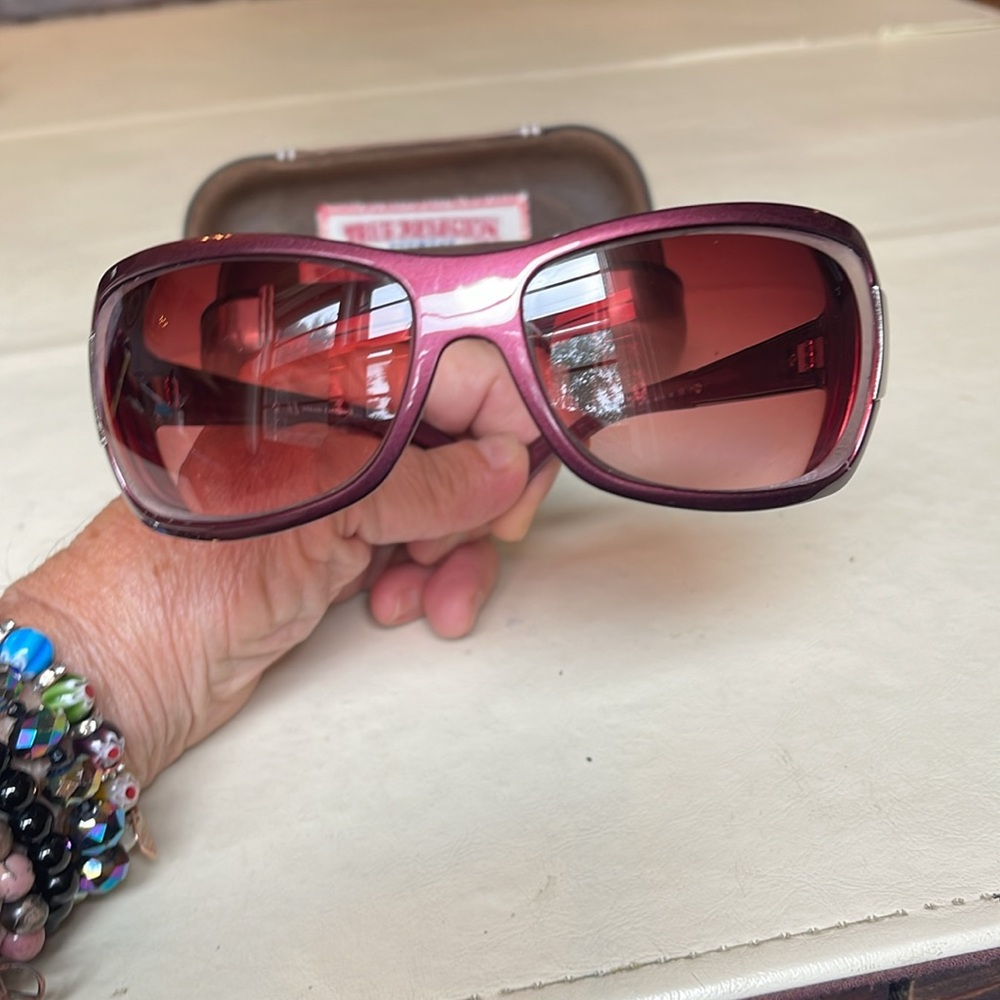 #Armani exchange Burgundy glasses